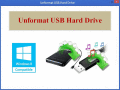Screenshot of Unformat USB Hard Drive 4.0.0.34
