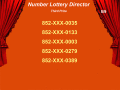 Screenshot of Number Lottery Director 5.8.0