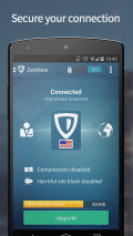 Screenshot of ZenMate for Android 1.2.3