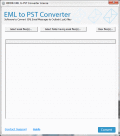 Export EML Files to PST Application