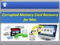 Screenshot of Corrupted Memory Card Recovery for Mac 1.0.0.25