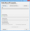 Screenshot of EML Files to PDF 5.0