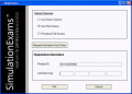Screenshot of CCNA Security 640-554 Exam Simulator 1.0.0