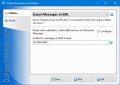 Screenshot of Export Messages to EML Files for Outlook 4.3