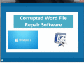 Screenshot of Corrupted Word File Repair Software 2.0.0.26