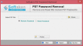 Screenshot of PST Password Remover 1.2