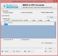 Screenshot of MBOX to PST Converter Utility 1.2