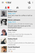 Screenshot of Sid Secure Team Chat 0.6.0