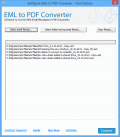 Screenshot of SoftSpire EML to PDF Converter 6.9