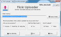 Screenshot of FlickrUploader 1.0