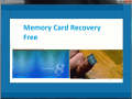 Screenshot of Memory Card Recovery Free 4.0.0.32
