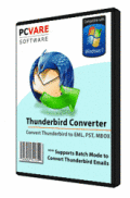 Screenshot of Thunderbird to Outlook 2007 Converter 7.2