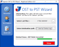 Screenshot of OST to PST Wizard 3.1