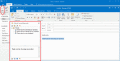 Screenshot of Outlook Canned Responder 2.0