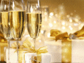 Screenshot of Holiday Champagne Screensaver 1.0