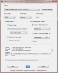 Screenshot of USB Flash Drive Format Tool 1.0