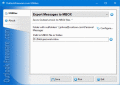 Screenshot of Export Messages to MBOX File for Outlook 4.7