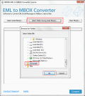 Screenshot of EM Client to MBOX Converter 7.2.4