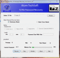 Screenshot of Atom TechSoft 7Z Password Recovery 1.0