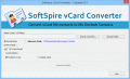 Screenshot of VCard to Excel Conversion Tool 3.7.1