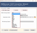 Screenshot of OLM to EMLX Converter 2.3