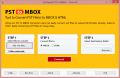 Screenshot of Credilla PST to MBOX Converter 4.0