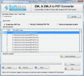 Screenshot of Softaken EML to Outlook Converter 1.2