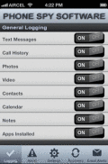 Screenshot of Phone Spy Software 2.0.31