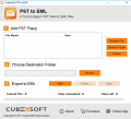 Screenshot of Convert PST File to EML Online 1.3