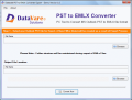 Screenshot of DataVare PST to EMLX Converter Expert 1.0