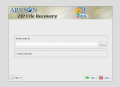 Screenshot of Aryson ZIP File Repair 17.0
