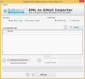 Screenshot of Softaken EML to Gmail Migration 1.0