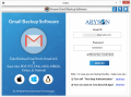 Screenshot of Aryson Gmail Backup Software 19.0