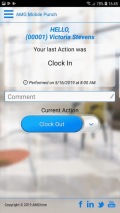 Screenshot of AMGtime Lite for iOS 2.11.2.0