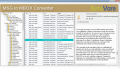 Screenshot of BetaVare MSG to MBOX Converter 1.0