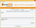 ToolsBaer MSG to PST Conversion