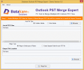 Screenshot of DataVare Outlook PST Merge Exprert 1.0