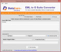 Screenshot of Datavare EML to G Suite Converter 1.0