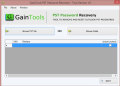 Screenshot of GainTools PST Password Recovery 1.0