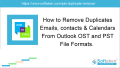 Outlook PST Duplicate Remover Software