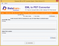 Screenshot of Toolsbaer Conversor EML para PST 1.0