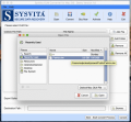 Screenshot of SysVita OLM Converter for Mac-PC 1.0