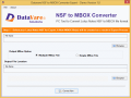 Screenshot of Datavare NSF to MBOX Converter 1.0