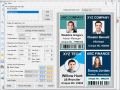 Screenshot of ID Badges Barcode Labeling Software 8.5.3.2