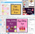 Screenshot of Custom Birthday Card Designing Software 8.3.3.3
