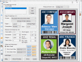 Screenshot of Windows Bulk ID Cards Printing Software 8.5.3.3