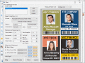 Screenshot of Excel Bulk ID Badges Designing Software 8.5.3.3