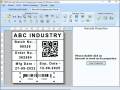 Software designs the machine-readable barcode