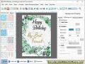 Colorful birthday card generator application