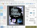 Screenshot of Birthday Card Designing Software 9.8.2.3